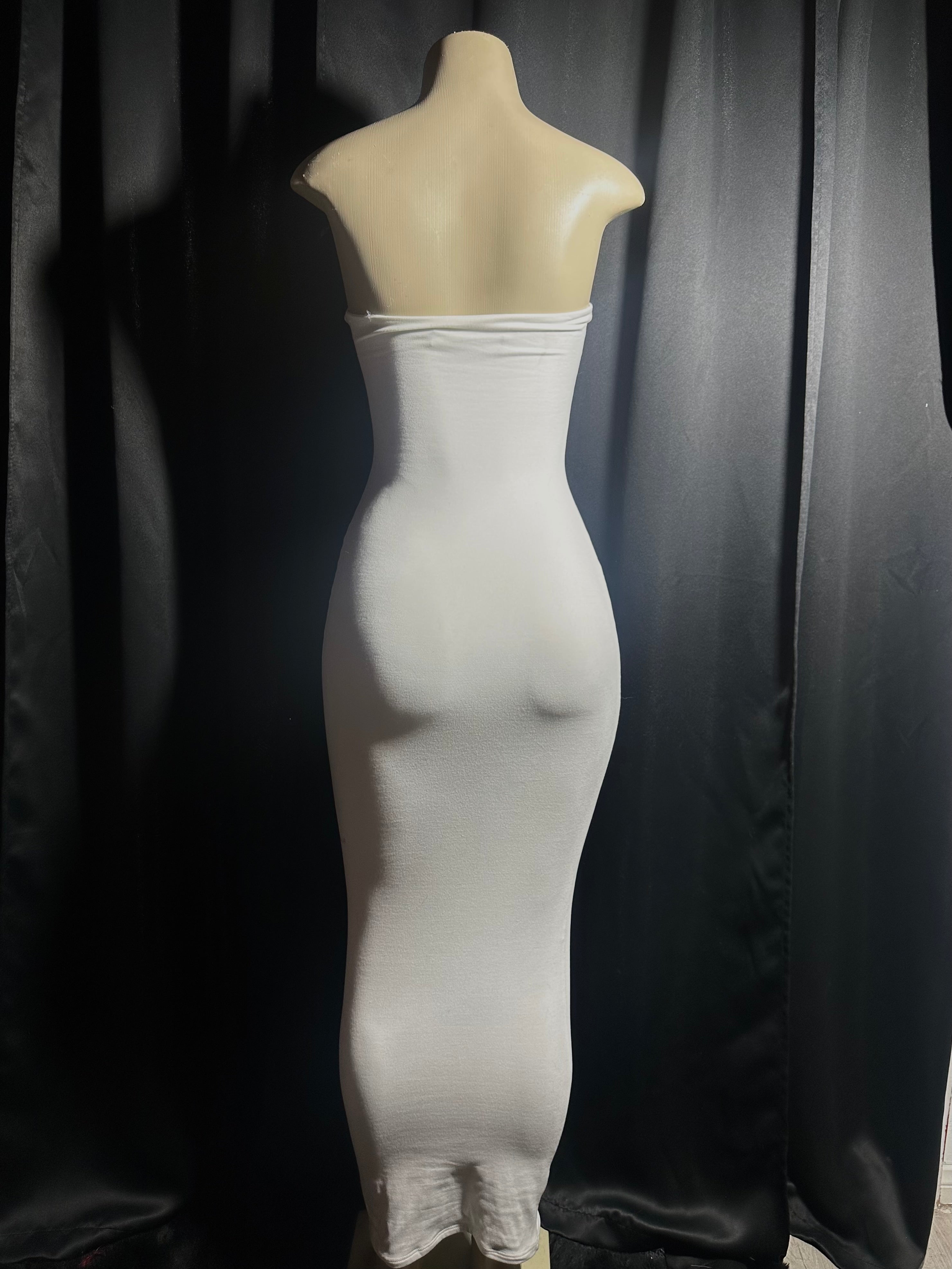 Long white dress