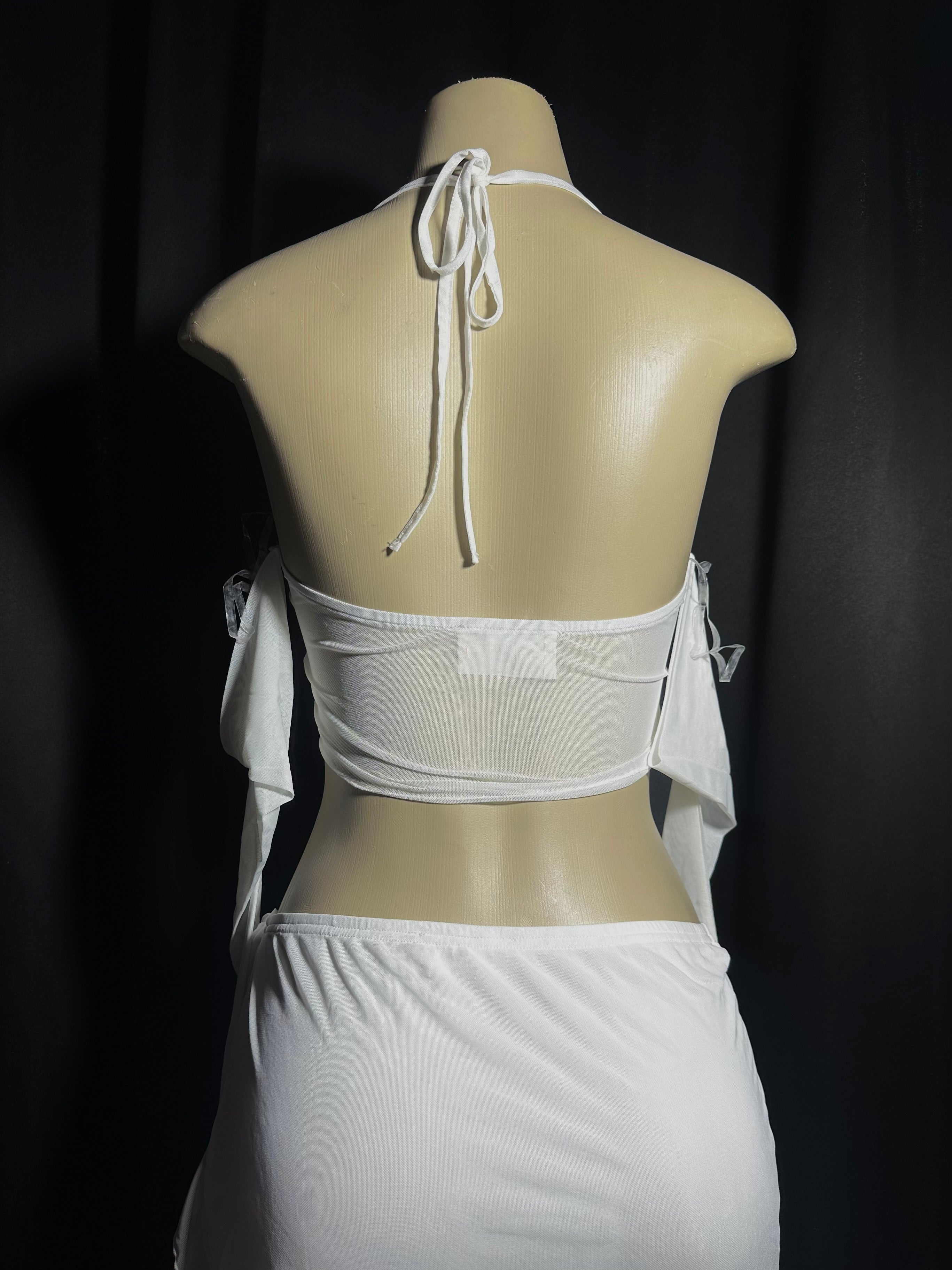 white cutesi top