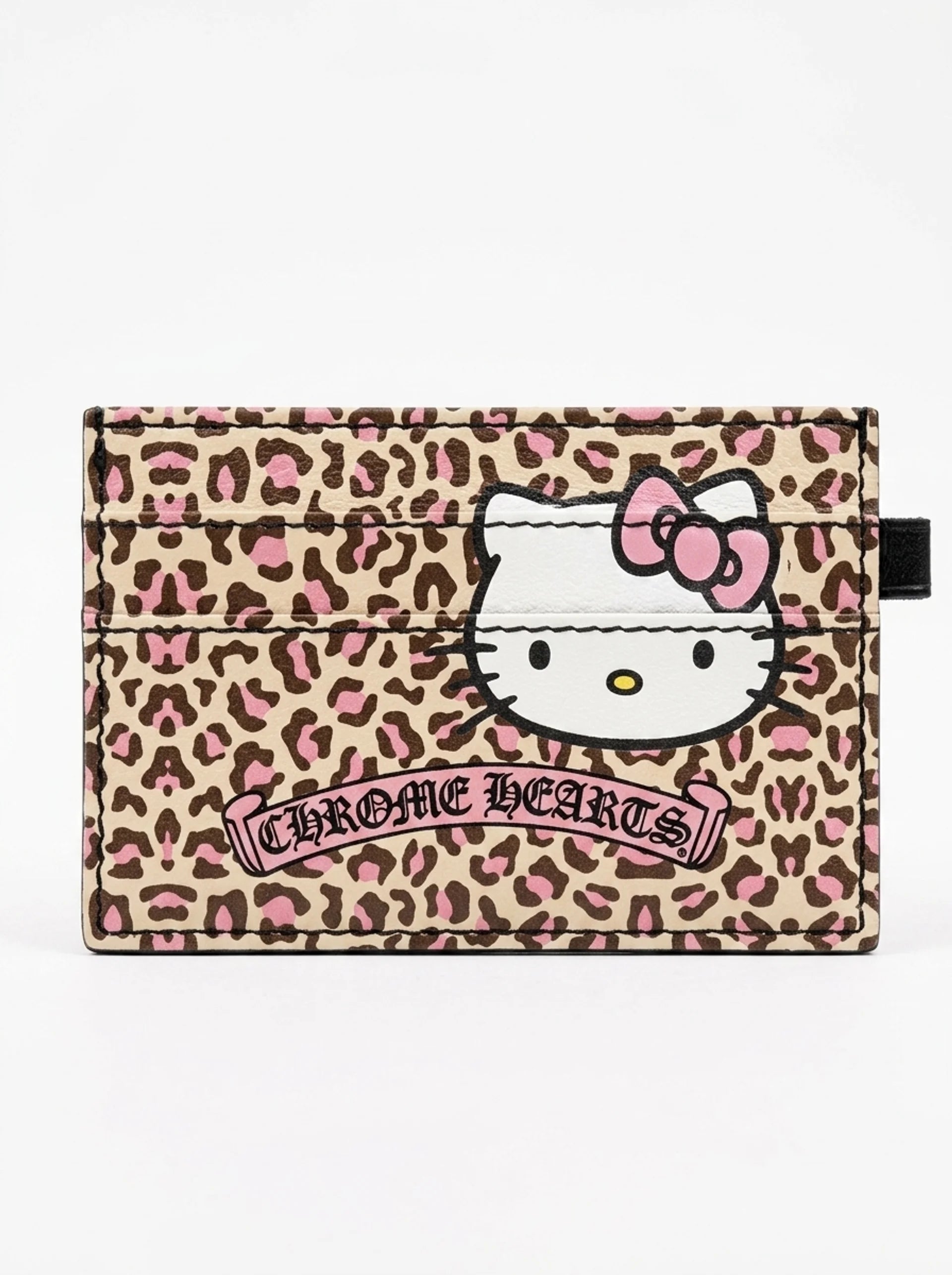Cheetah kitty card holder