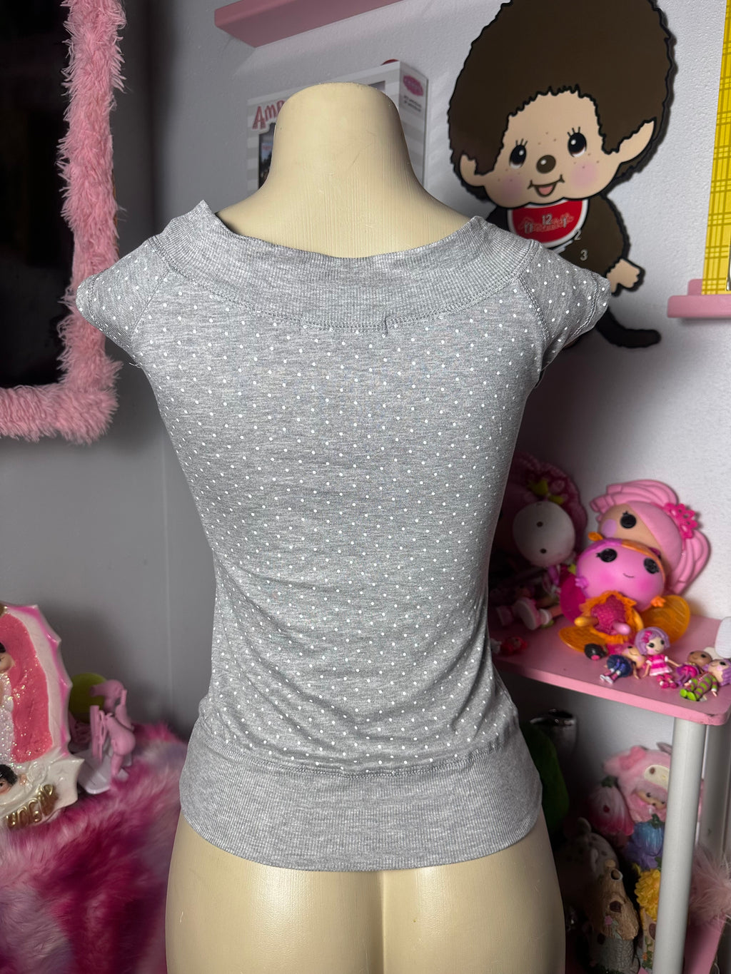 Polka dot top