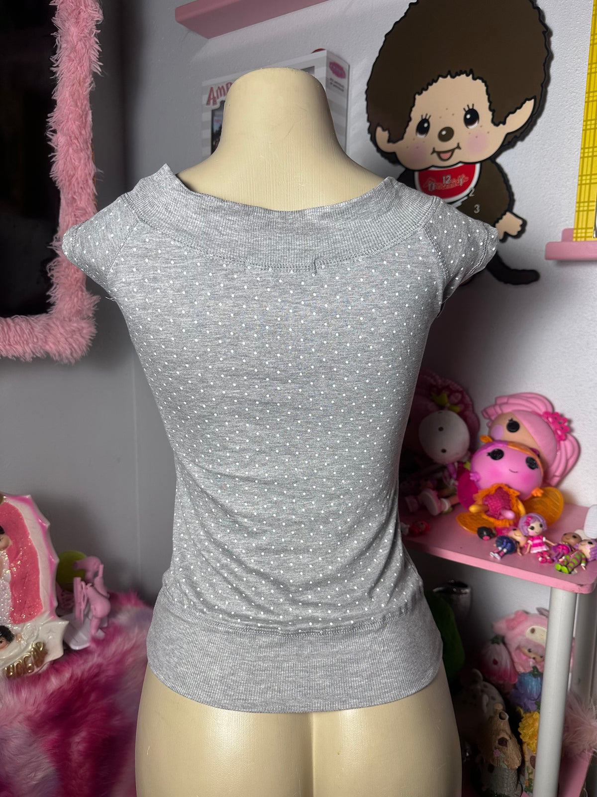 Polka dot top