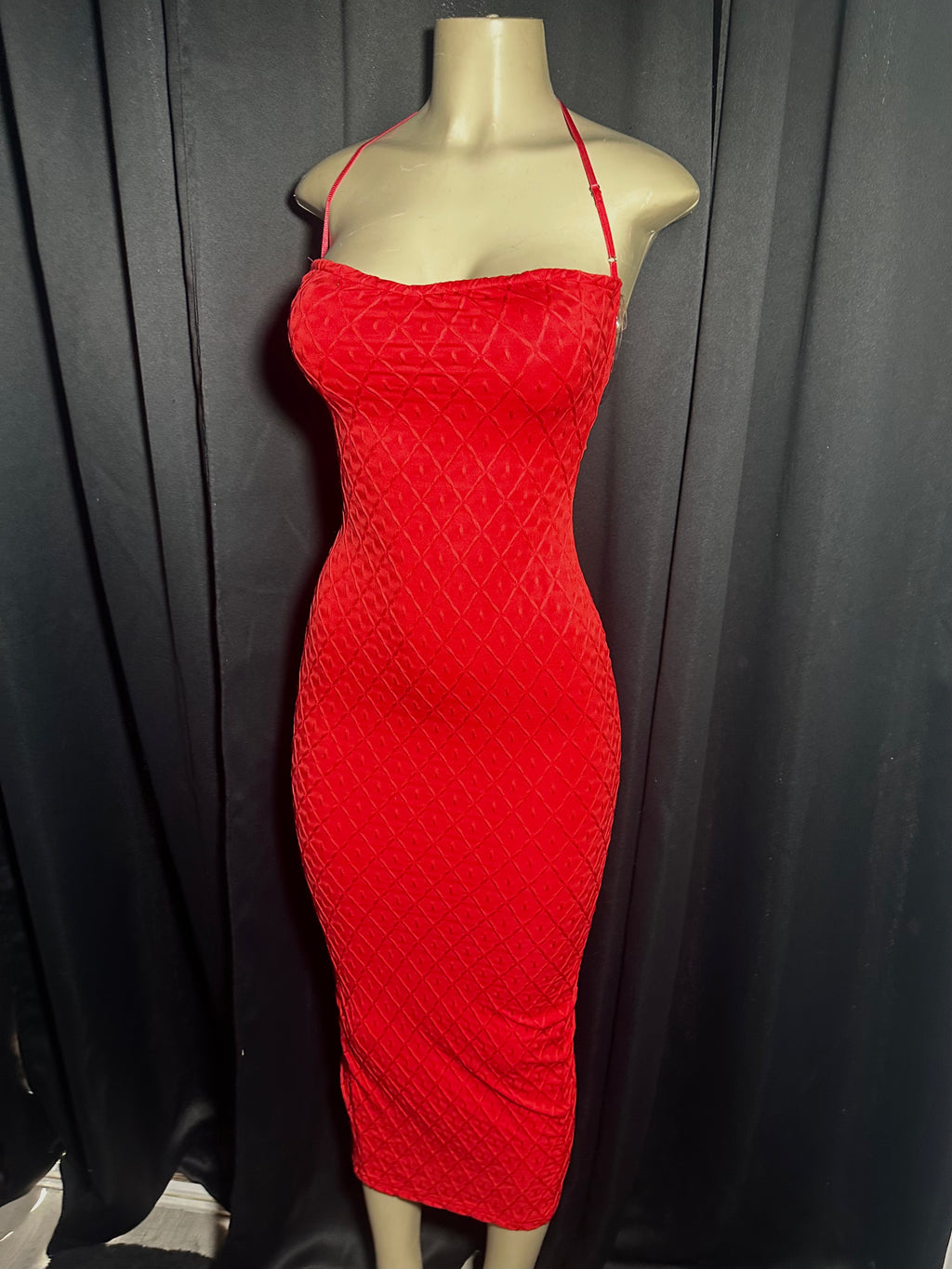 Red dress