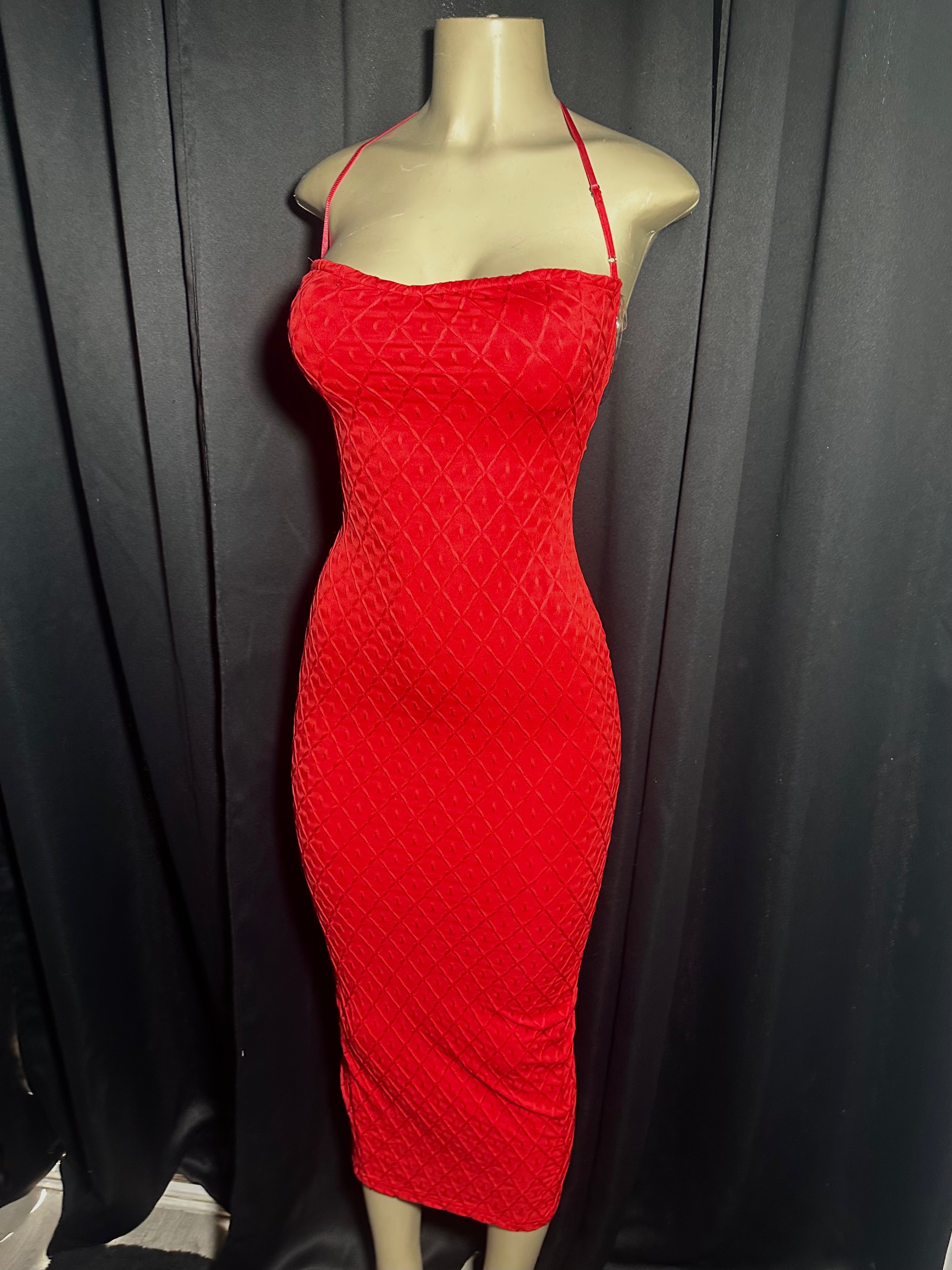 Red dress