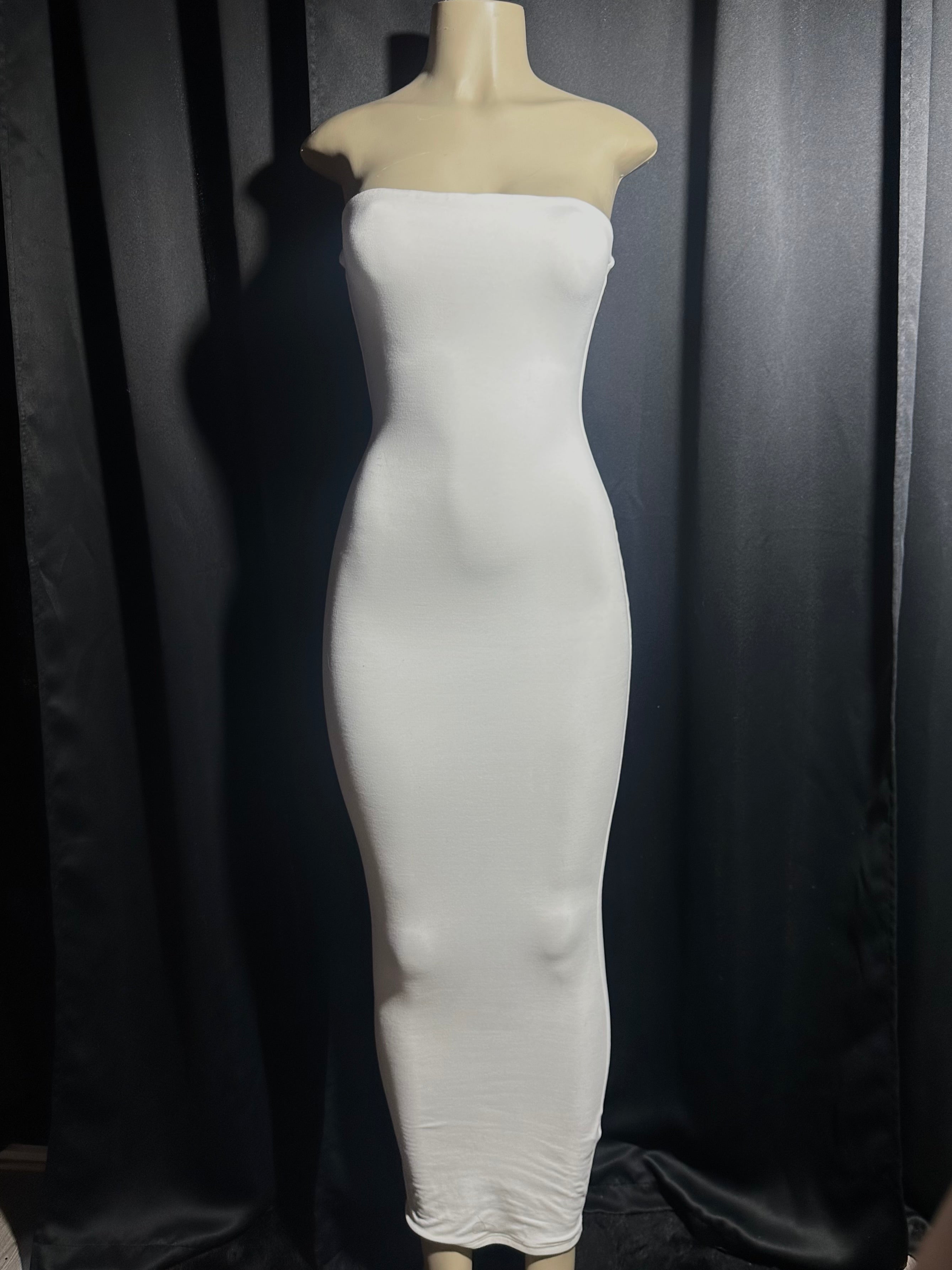 Long white dress