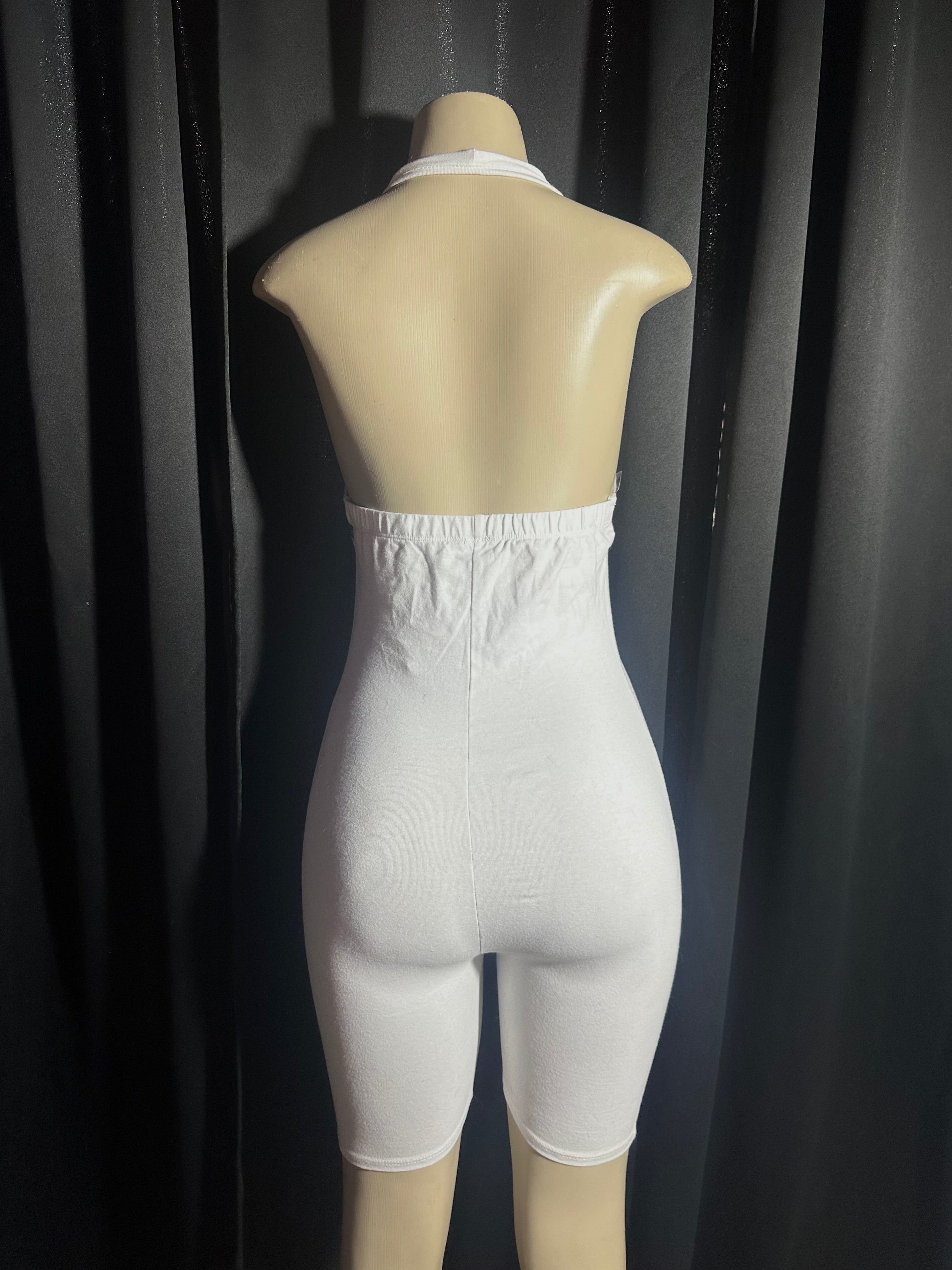 white romper