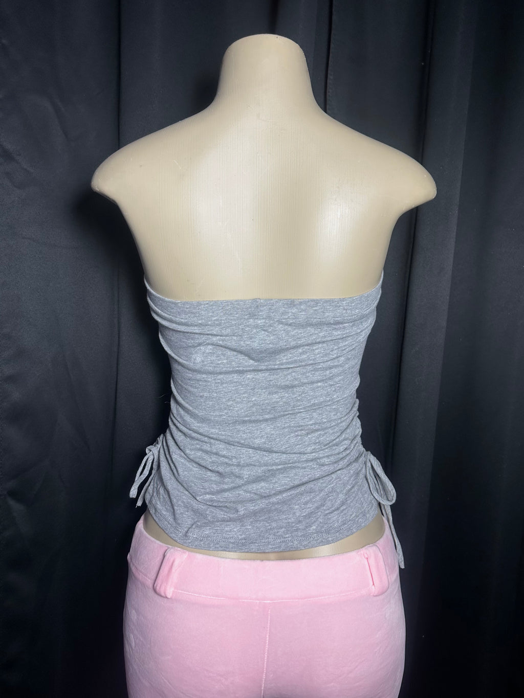 Rose Cross pink grey top