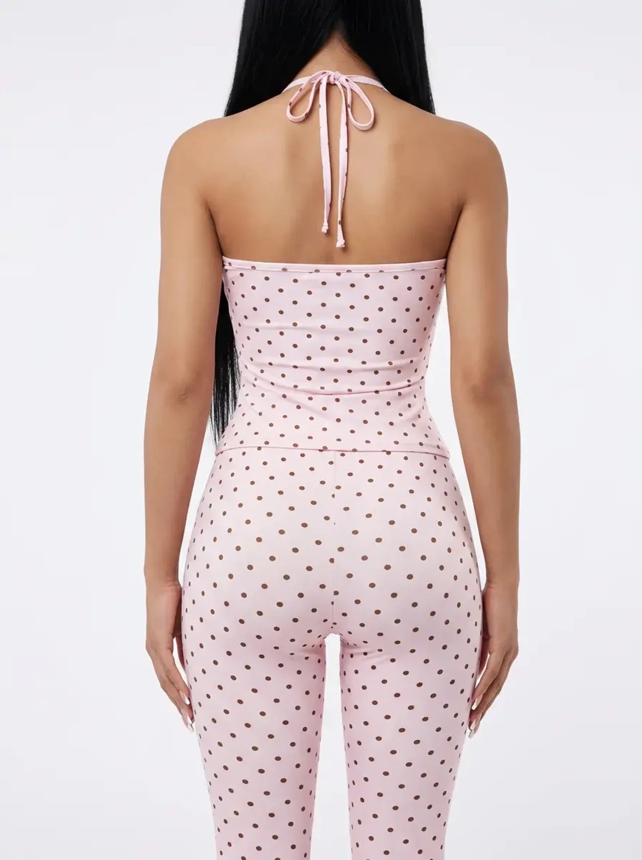 Polka dot carpi set