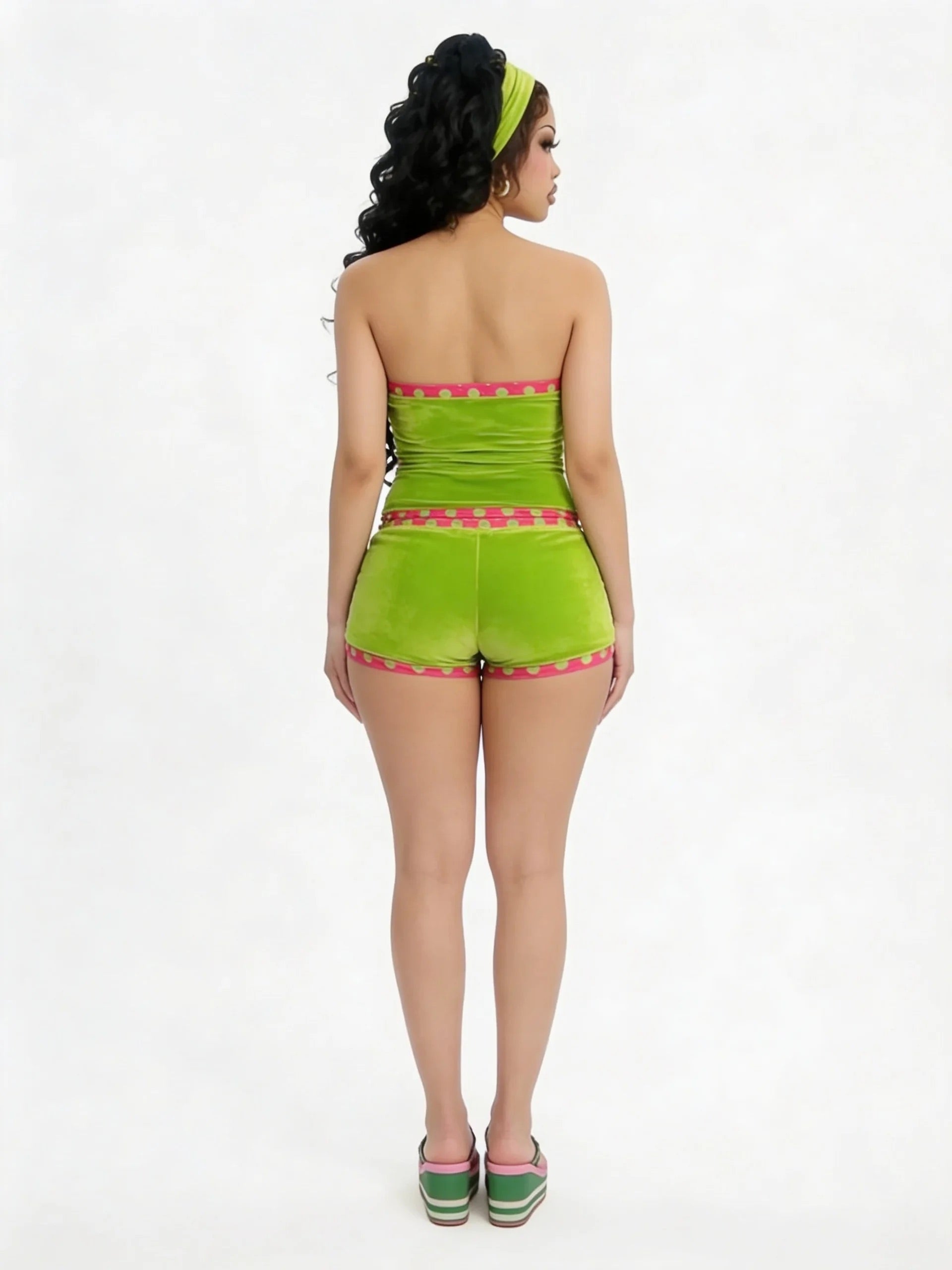 Polkadot cutsi set