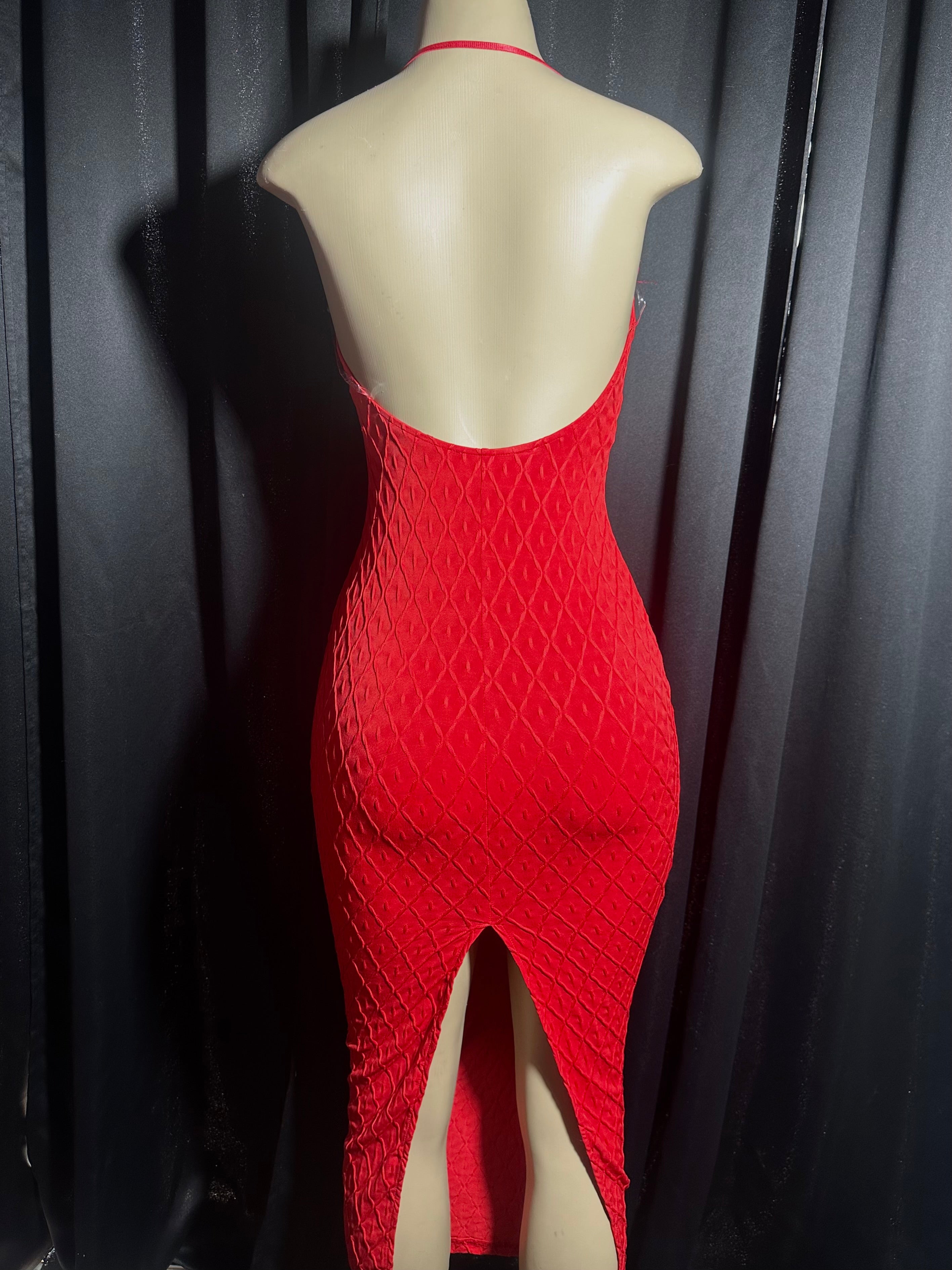 Red dress