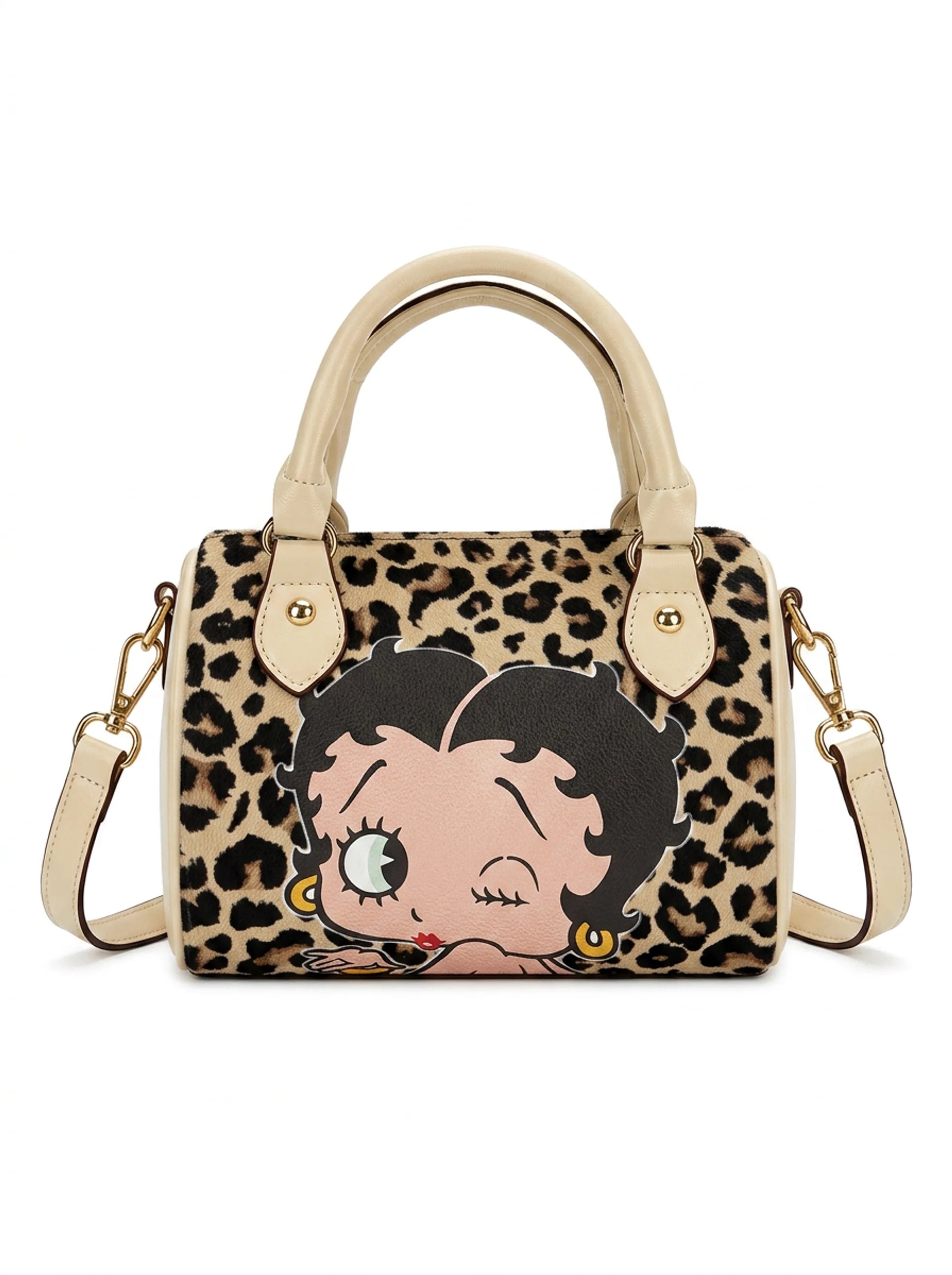 Cheetah Betty pillow bag